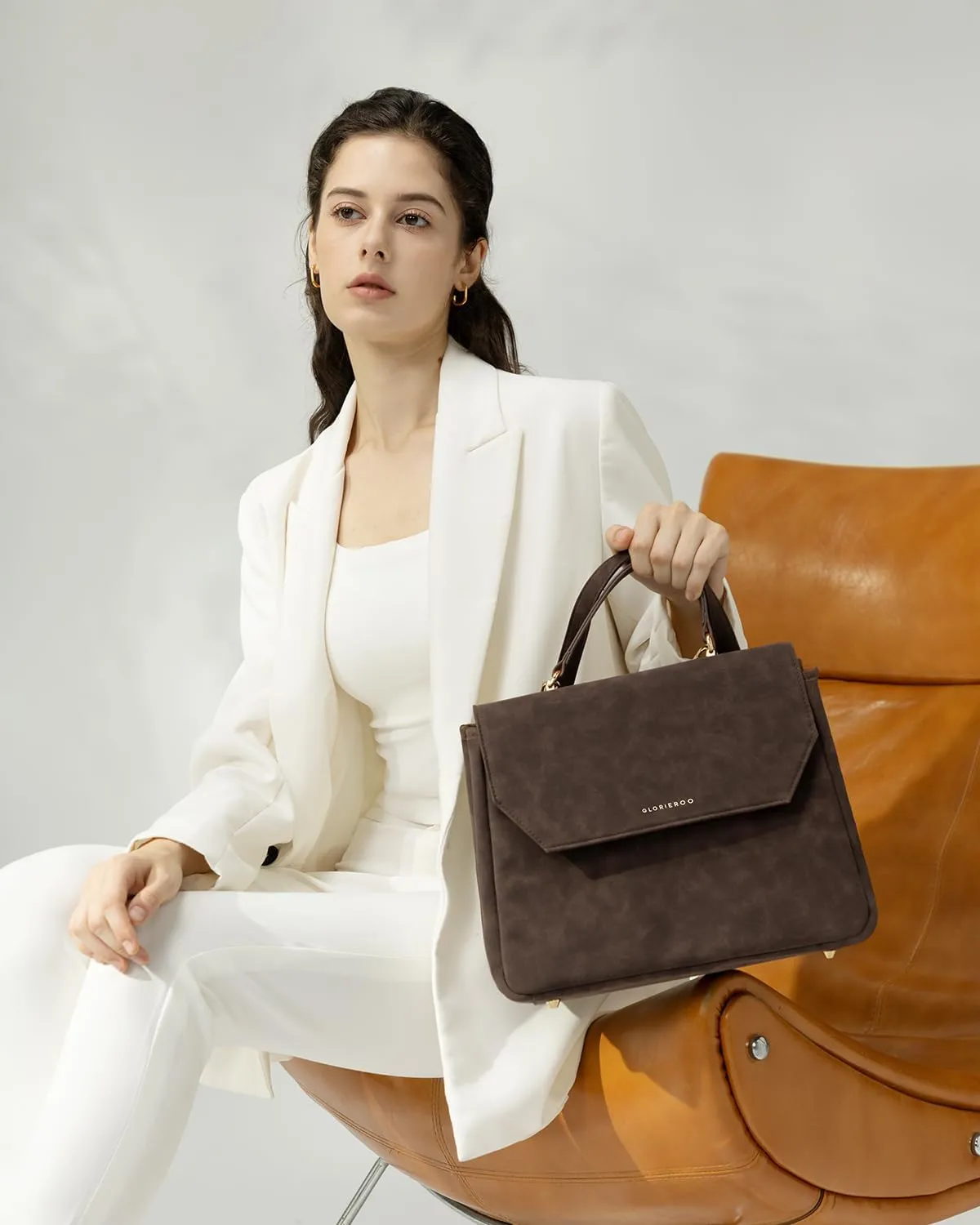 Luxury Lunch Bag Women - Adult Fashion Stylish Vegan Leather Insulated Leakproof Lunch Box with Removable Strap for Work - Teacher Mothers Day Christmas Gifts for Women