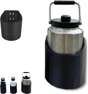 Magnetic Bottle Mounts for 46, 50, 64 oz, Portable Water Bottle Storage Rack, Heavy Duty Magnetic Cup Holder, for Golf Cart, Lawnmower, Tractor, Truck, Bus (64OZ)