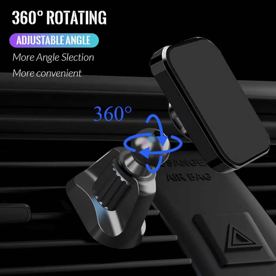 Magnetic Car Phone Holder Magnet Support Stand Mount Mobile Cell Phone Telephone GPS Magnet Car Mount For iPhone Xiaomi Samsung
