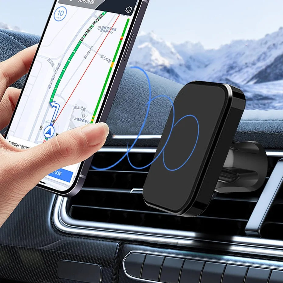 Magnetic Car Phone Holder Magnet Support Stand Mount Mobile Cell Phone Telephone GPS Magnet Car Mount For iPhone Xiaomi Samsung