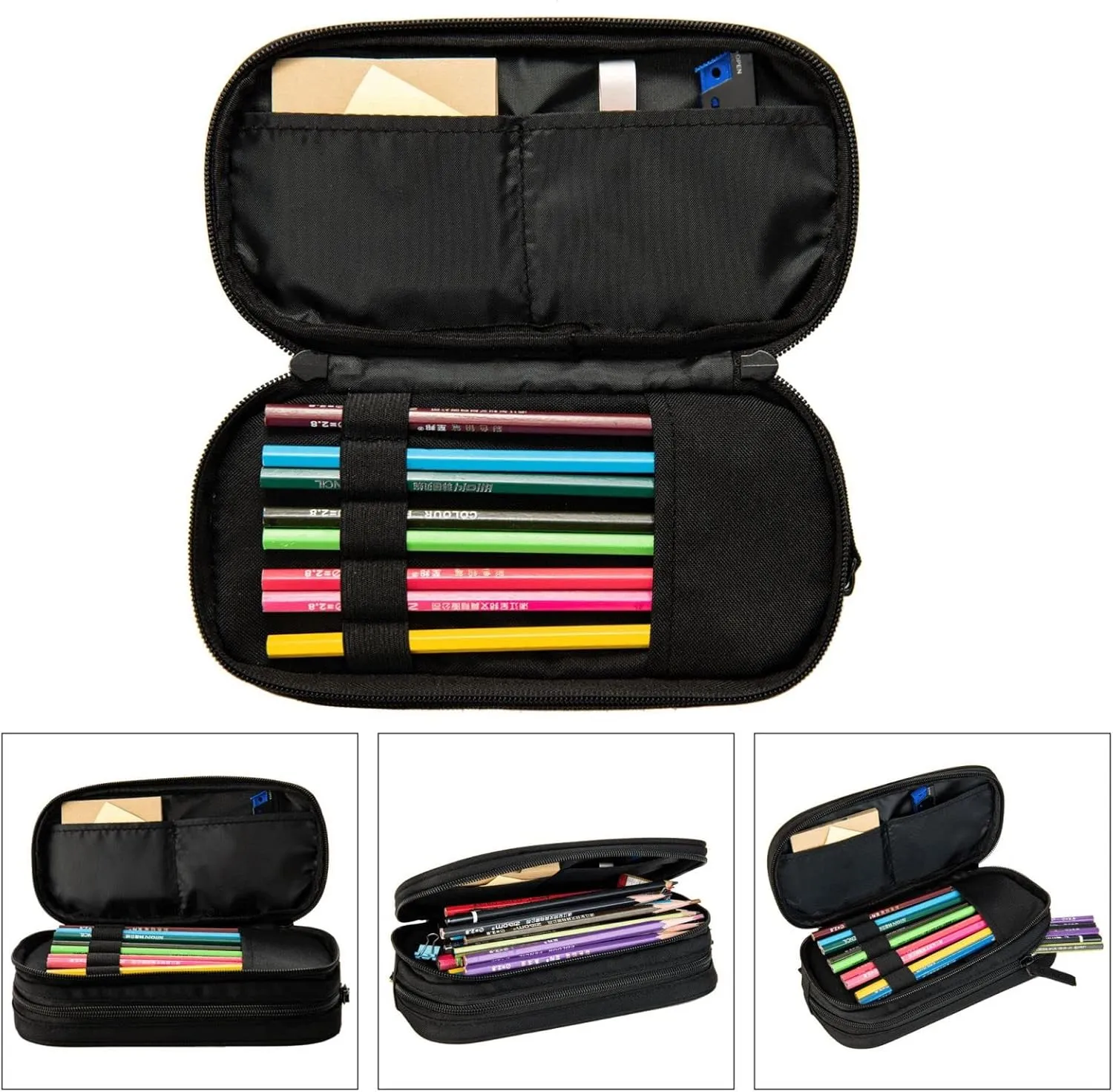 Make Every Month Black History Month Multifunctional Pocket Backpack Crossbody Lunch Bag Pencil Case 3Pcs Set Large Capacity Backpack