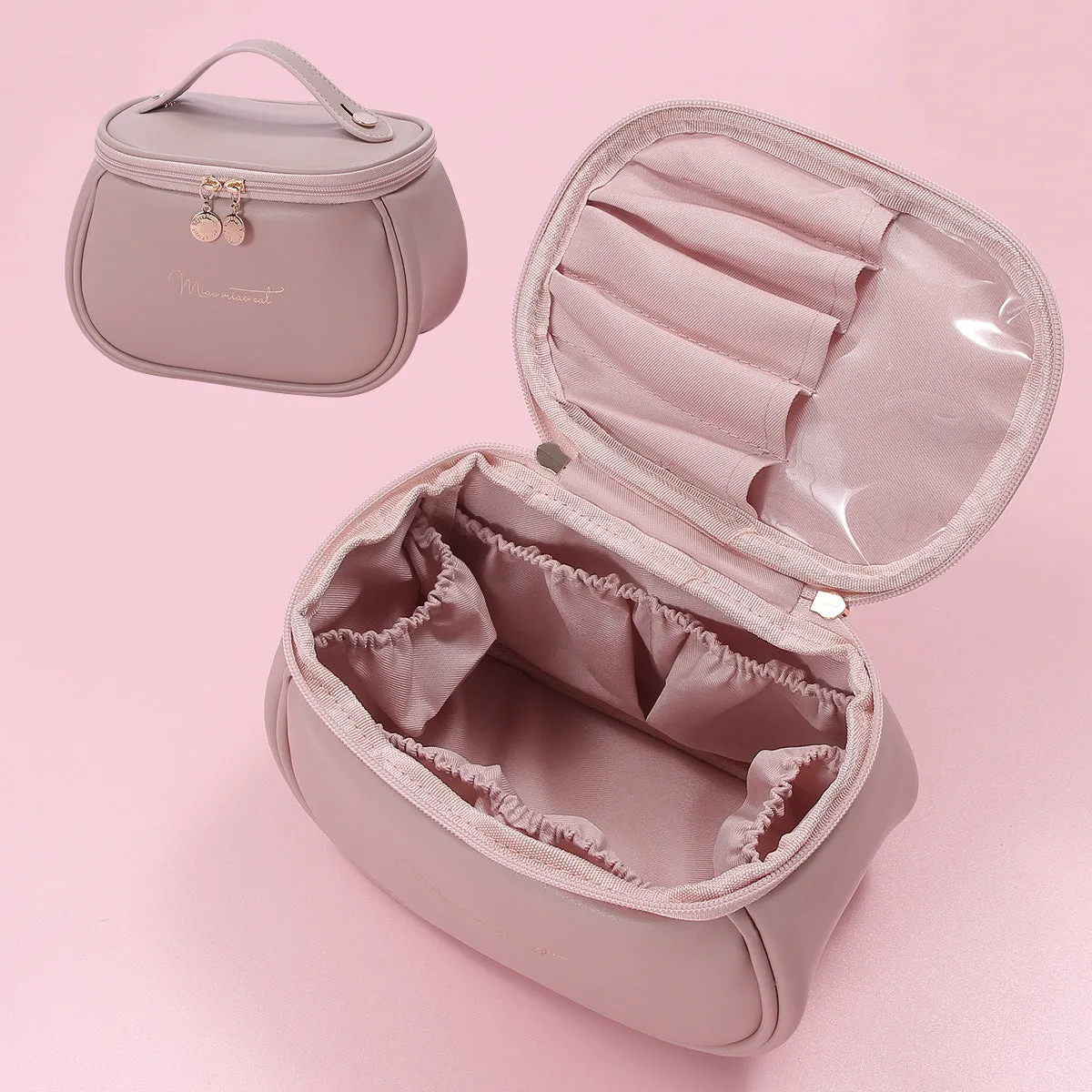Makeup Large Capacity Portable Travel Toiletry Case (Multiple Colors)
