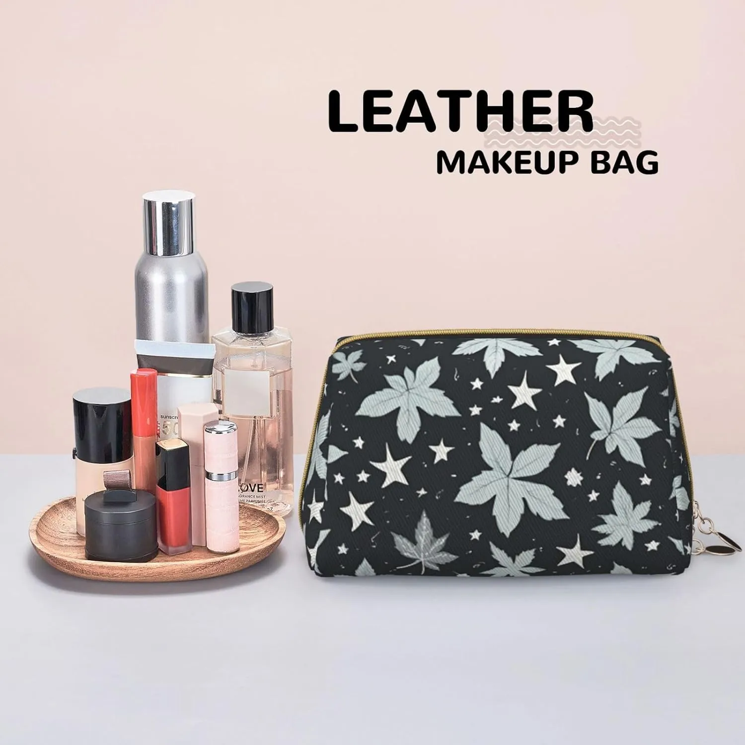 Manatee Animals Toiletry Pouch, Travel-Friendly Makeup Organizer For Makeup Brushes, Lipsticks