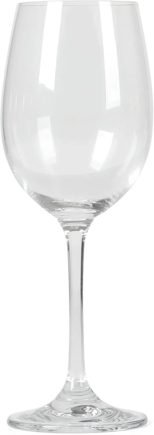 Martha Stewart Vivica 14 OZ Stemmed 4 Pack White Wine Glass Set
