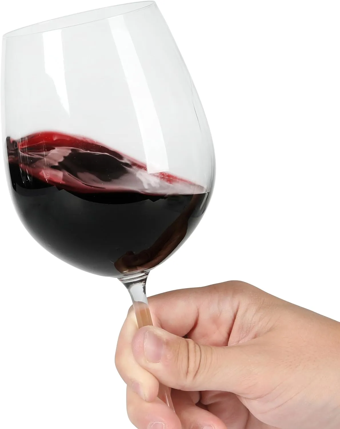 Martha Stewart Vivica 20 OZ Stemmed 4 Pack Red Wine Glass Set