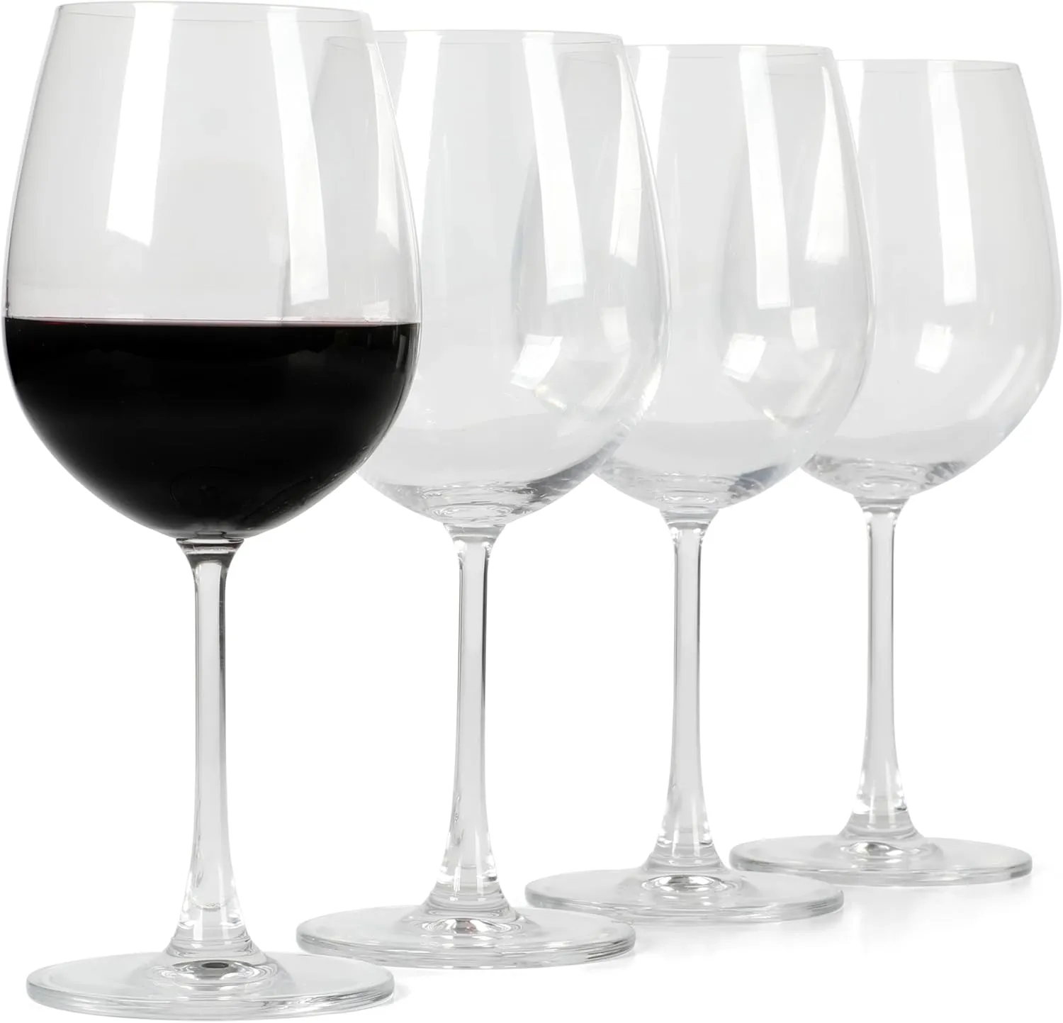 Martha Stewart Vivica 20 OZ Stemmed 4 Pack Red Wine Glass Set