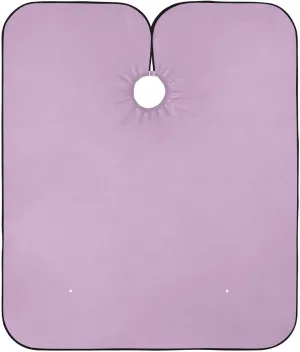 Medium Lavender Magenta Barber Cape and Apron Hair Color Cape, Hair Cutting Cape Washable