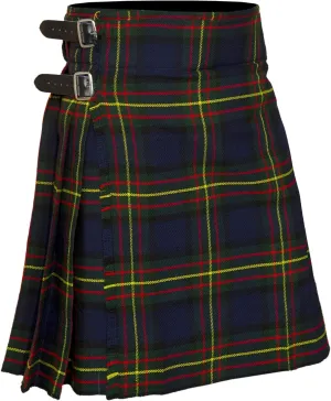 Men's 5 Yard Scottish Tartan Kilt, Highland Wedding Kilt - Men’s 5 Yard Scottish Tartan Kilt