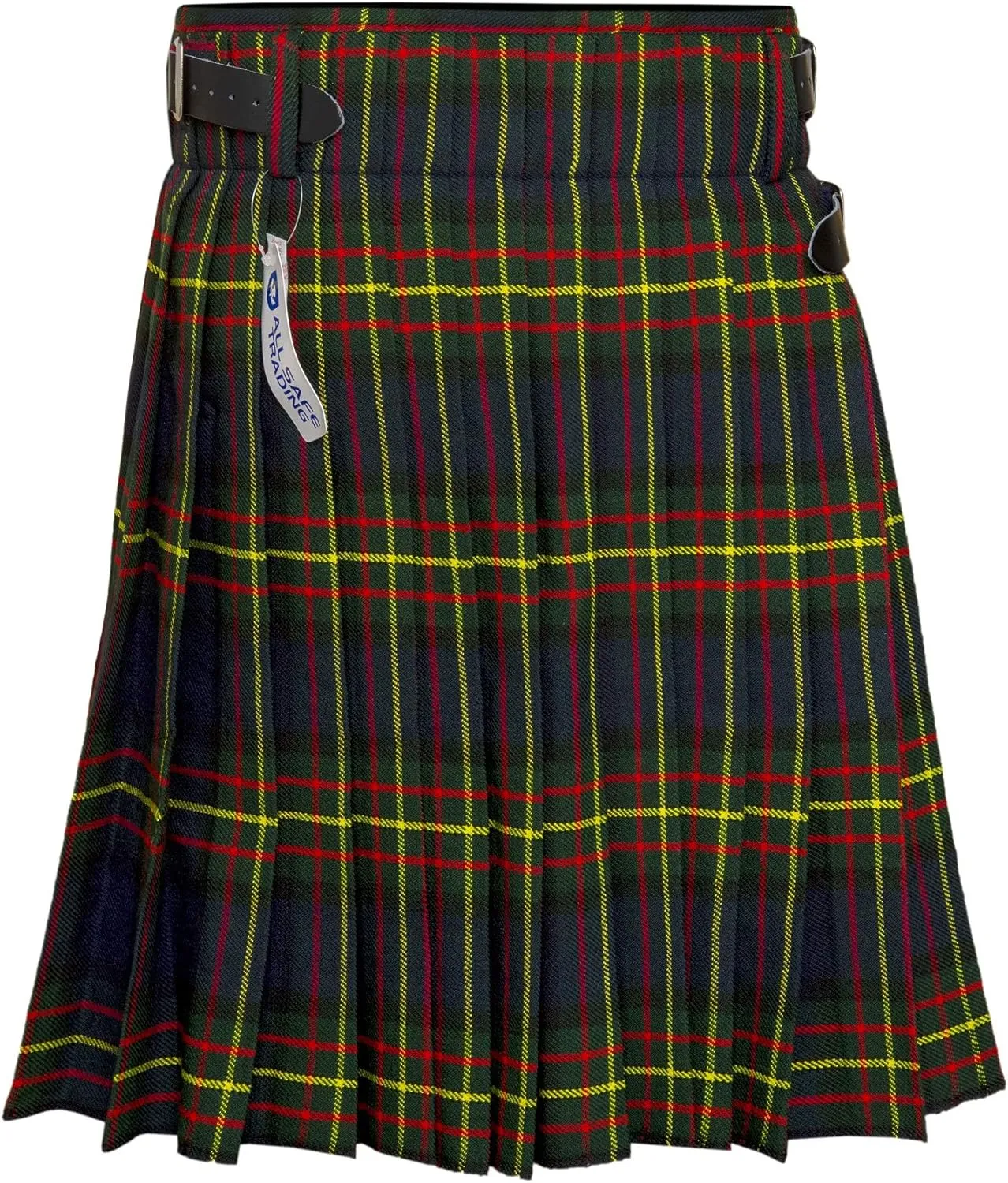 Men's 5 Yard Scottish Tartan Kilt, Highland Wedding Kilt - Men’s 5 Yard Scottish Tartan Kilt