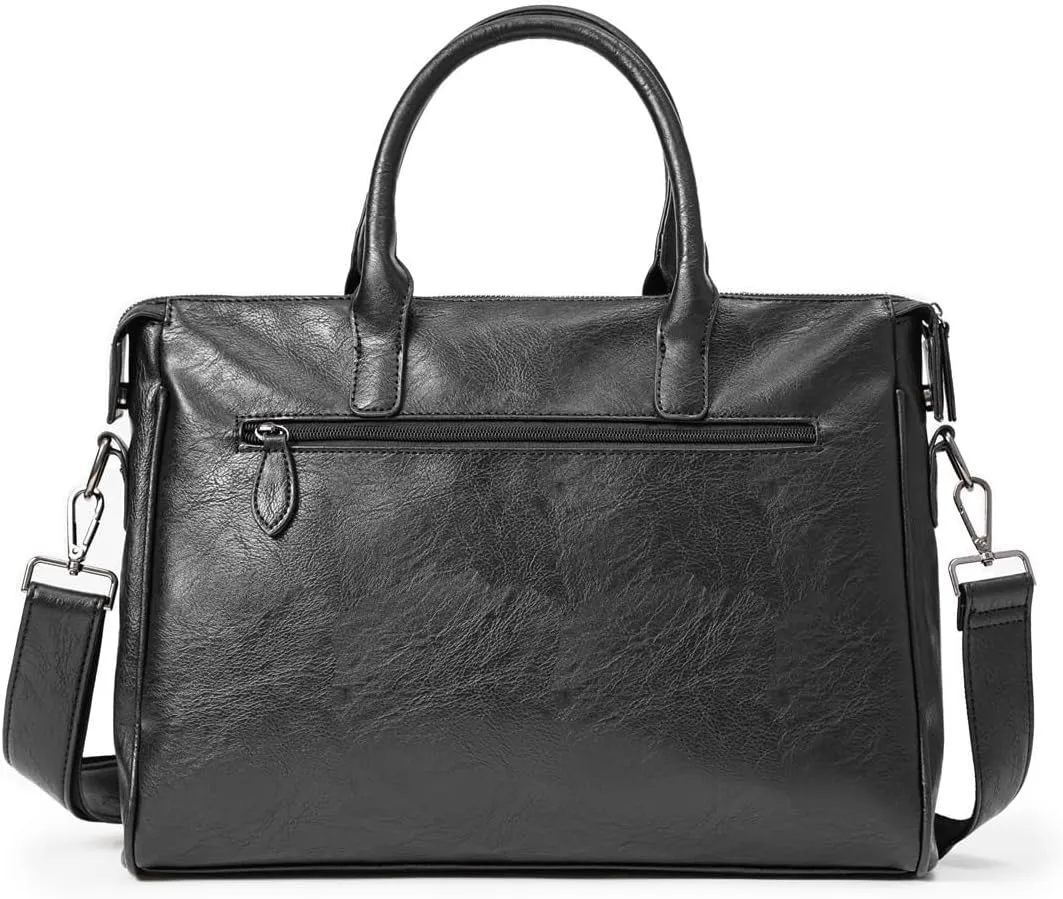 Men's Business File Bag Casual Briefcase Handbag Office Workplace