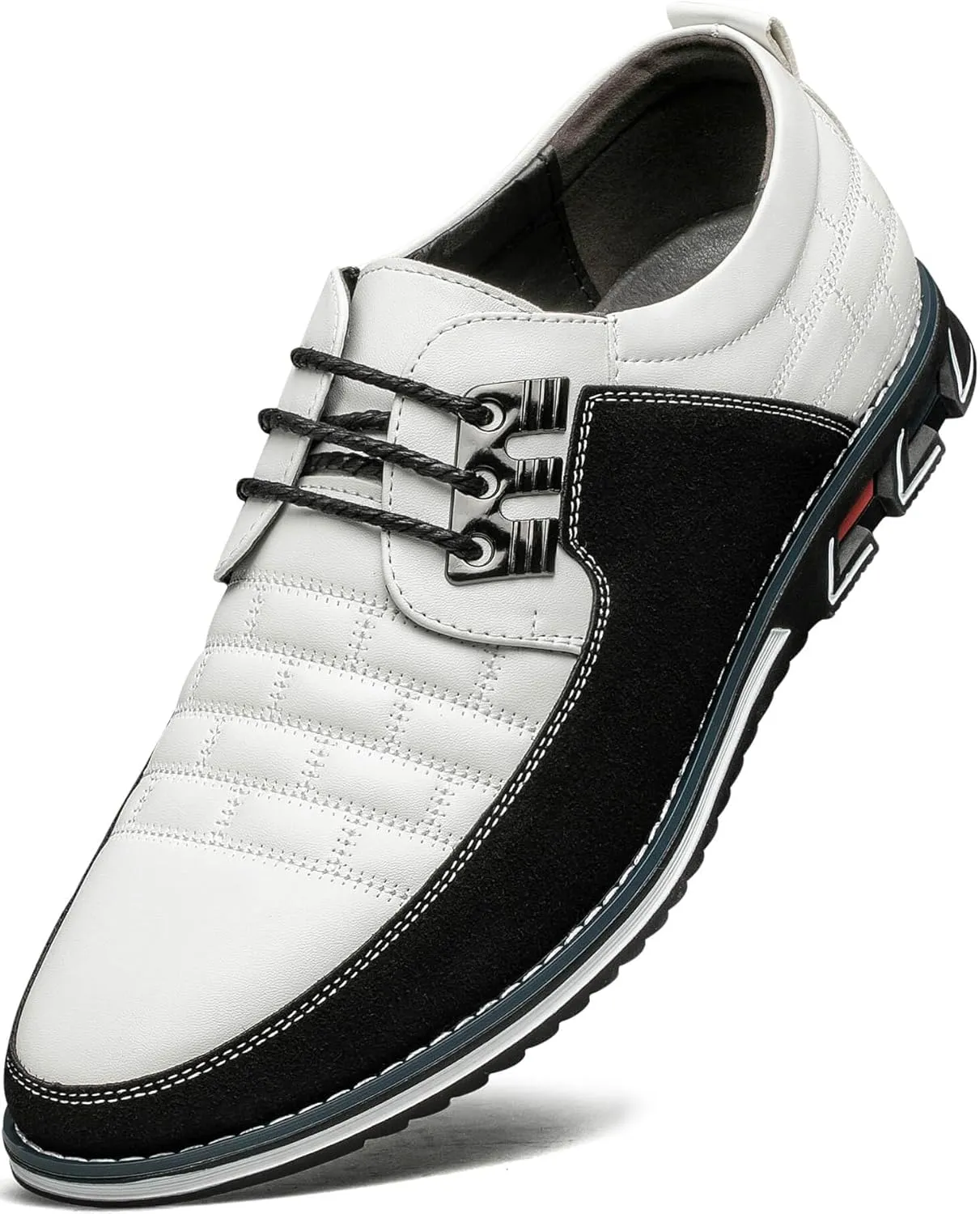 Men's Casual Dress Shoes Comfortable Fashion Dress Sneakers Men Office Classic Mens Oxfords Leather Business Casual Shoes Formal