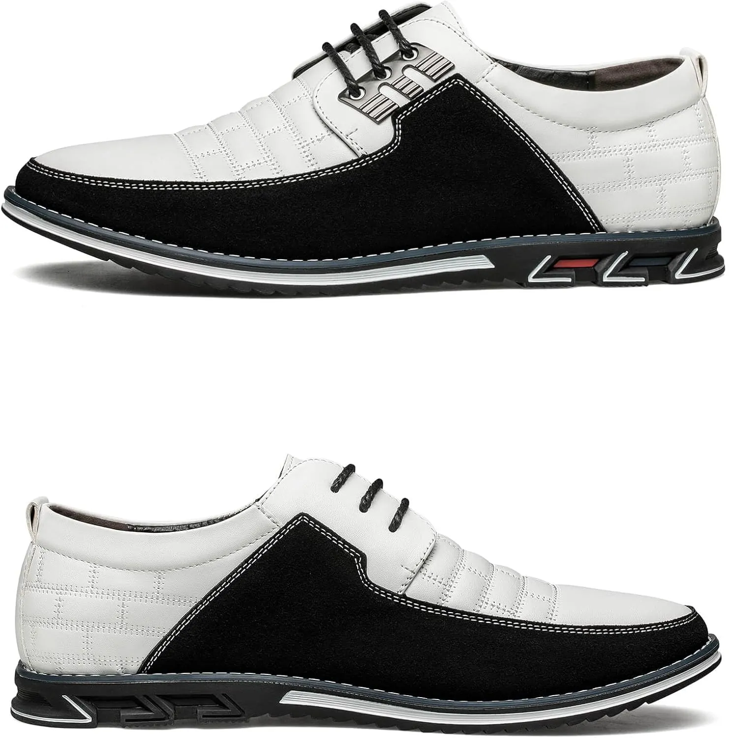 Men's Casual Dress Shoes Comfortable Fashion Dress Sneakers Men Office Classic Mens Oxfords Leather Business Casual Shoes Formal