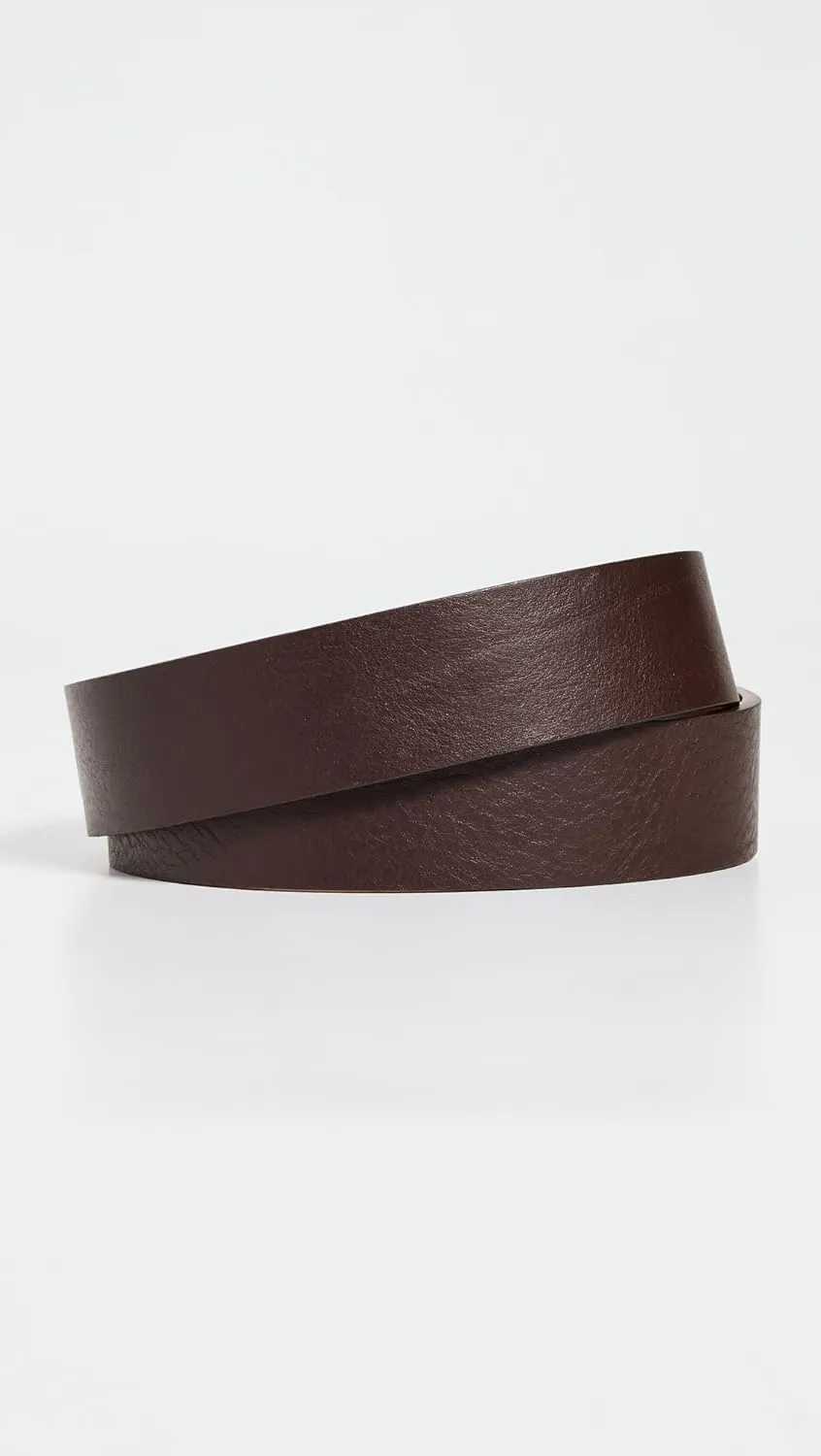 Men's Lightning Bolt Keeper Leather Belt