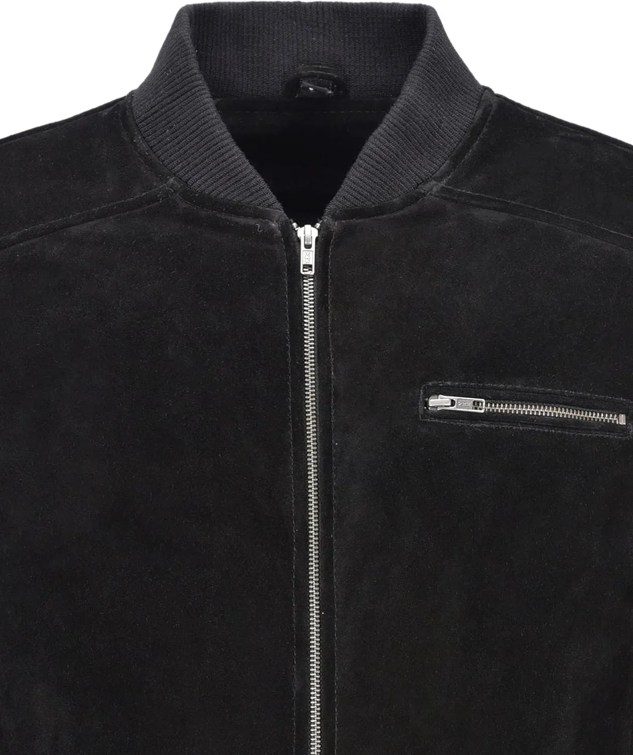 Men's Real Leather Bomber Jacket 100% Suede Street Inspired Biker Style 275-Z