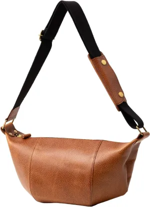Mens Womens Genuine Italian Crossbody Leather Bag Stylish One shoulder Bag With Inner Pocket and Adjustable Strap