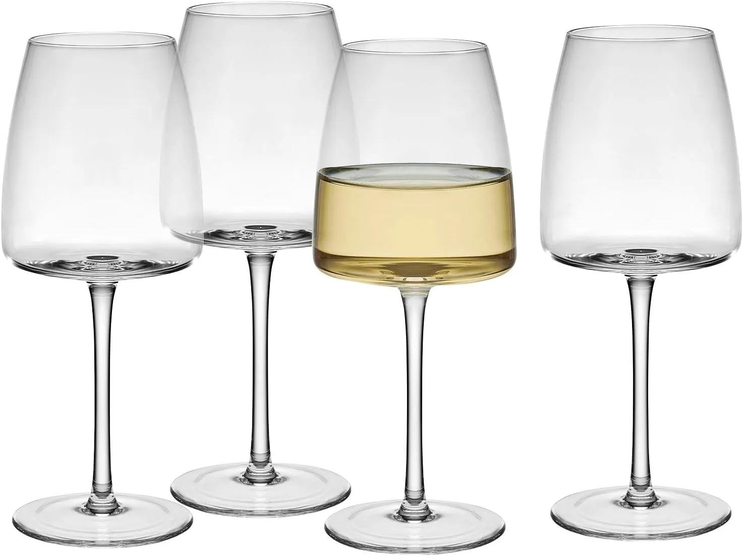 Mikasa Cora Set Of 4 White Wine Glasses