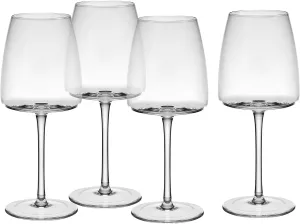Mikasa Cora Set Of 4 White Wine Glasses