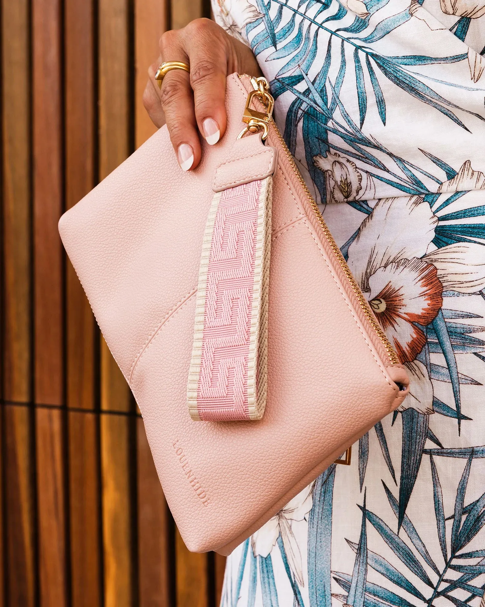 Mimi Clutch Dusty Pink - Louenhide