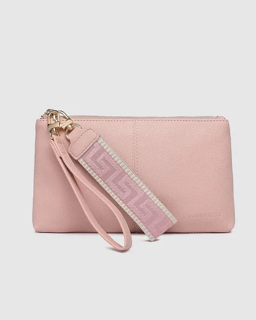 Mimi Clutch in Dusty Pink