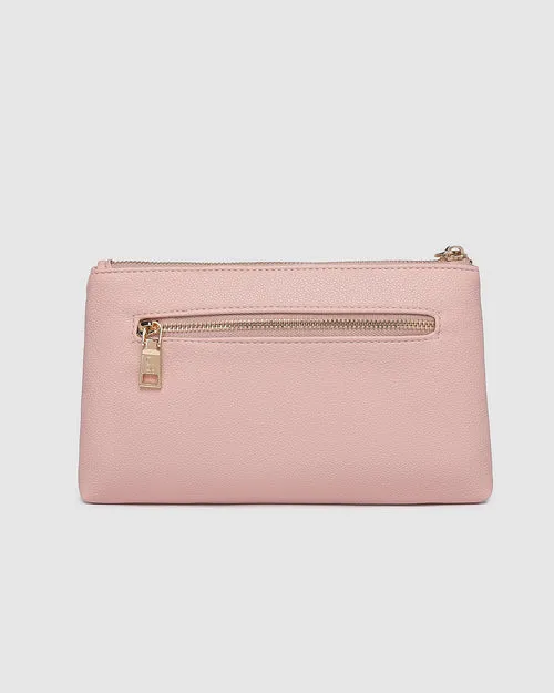Mimi Clutch in Dusty Pink