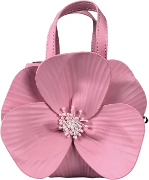 Mini Flower Evening Bag, Floral Purse Party PU Leather Mini Handbag Tote for Women