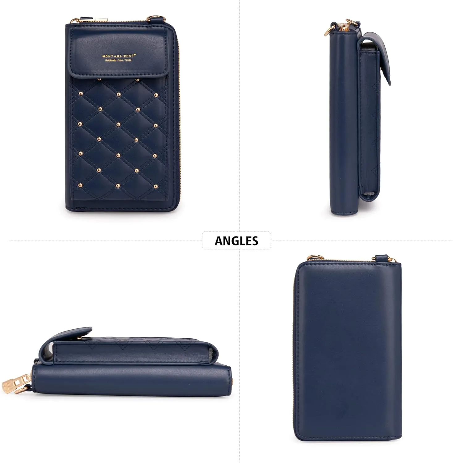 Montana West Small Crossbody Cell Phone Purse for Women RFID Blocking Cellphone Wallet