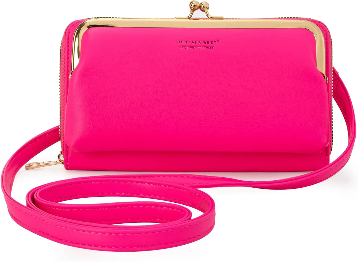 Montana West Small Crossbody Cell Phone Purse for Women RFID Blocking Cellphone Wallet