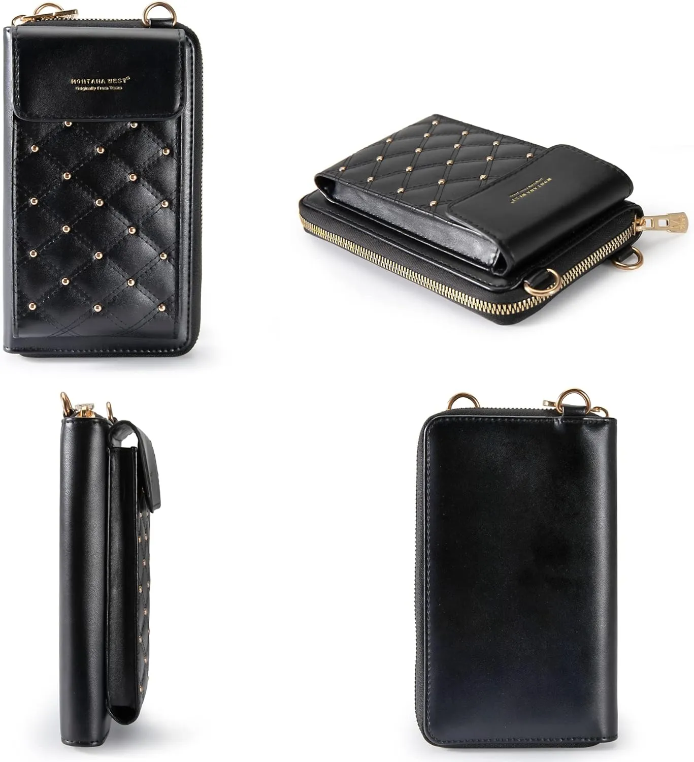 Montana West Small Crossbody Cell Phone Purse for Women RFID Blocking Cellphone Wallet