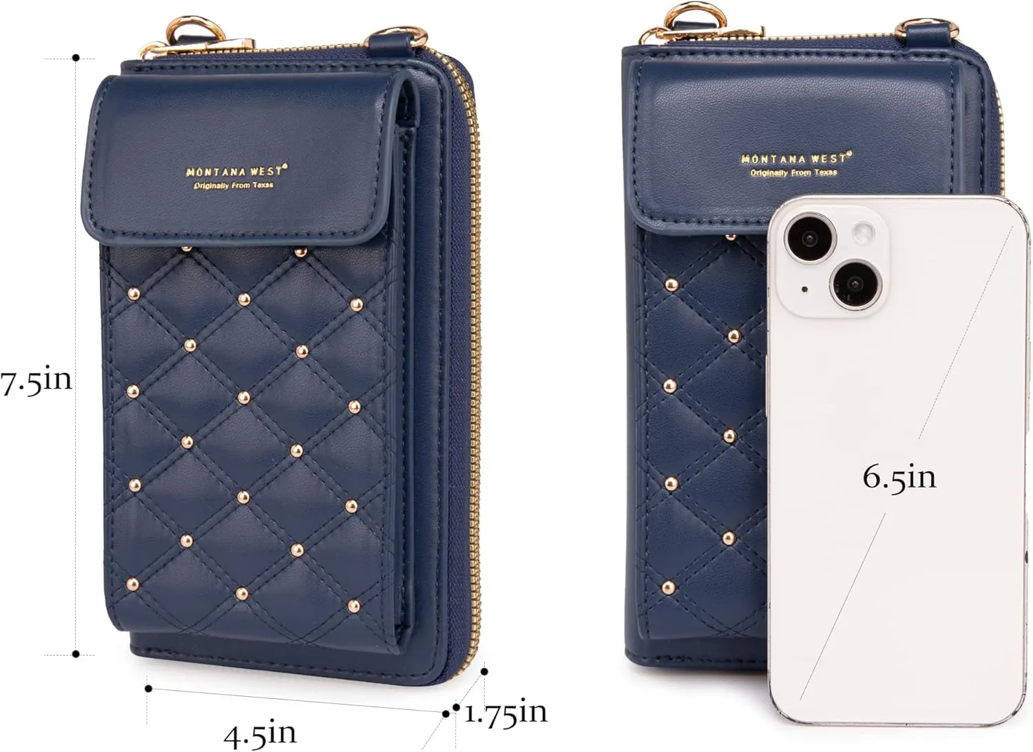 Montana West Small Crossbody Cell Phone Purse for Women RFID Blocking Cellphone Wallet