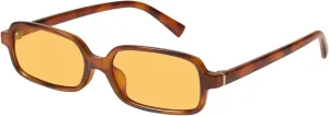 mosanana Trendy Rectangle Sunglasses for Women Retro 90s Style Small Narrow MS52479