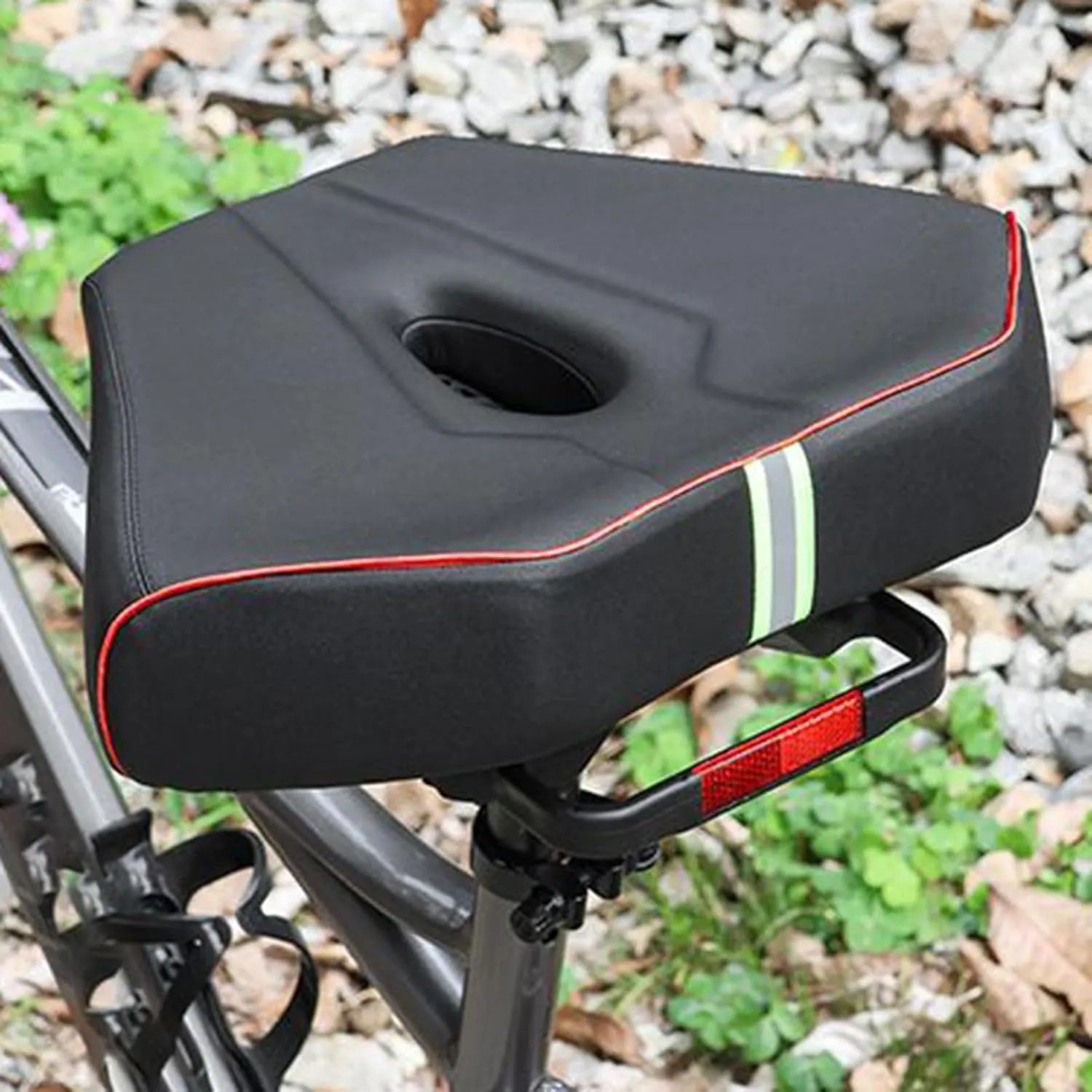 Mountain Bike Seat | Bike Seat Replacement,Ergonomic Padded Cushion for Exercise Bicycles Touring Rider Men Adult Youth Travel