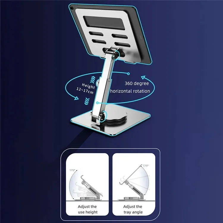 MT136 Aluminum Alloy Stand for Phones, Tablets Adjustable Desktop Holder