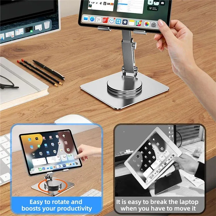 MT136 Aluminum Alloy Stand for Phones, Tablets Adjustable Desktop Holder