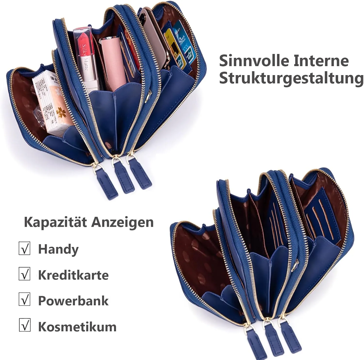 myfriday Small Crossbody Cell Phone Bag for Women, Mini Over Shoulder Handbag Purse with Credit Card Slots