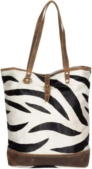 Myra Bag Western Leather Tote Bag for Women, Upcycled Shoulder Bag - Fierce Desire