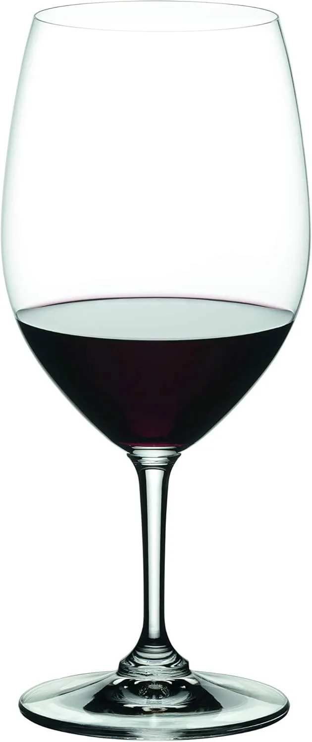Nachtmann Vivino Bordeaux Glass | Set of 4 Wine glasses 20.6 Ounce Crystal Clear Glass | White or Red Wine Glass Set with Long Stem | Ideal for Tasting Cabernet, Pinot Noir, Bordeaux | Dishwasher Safe