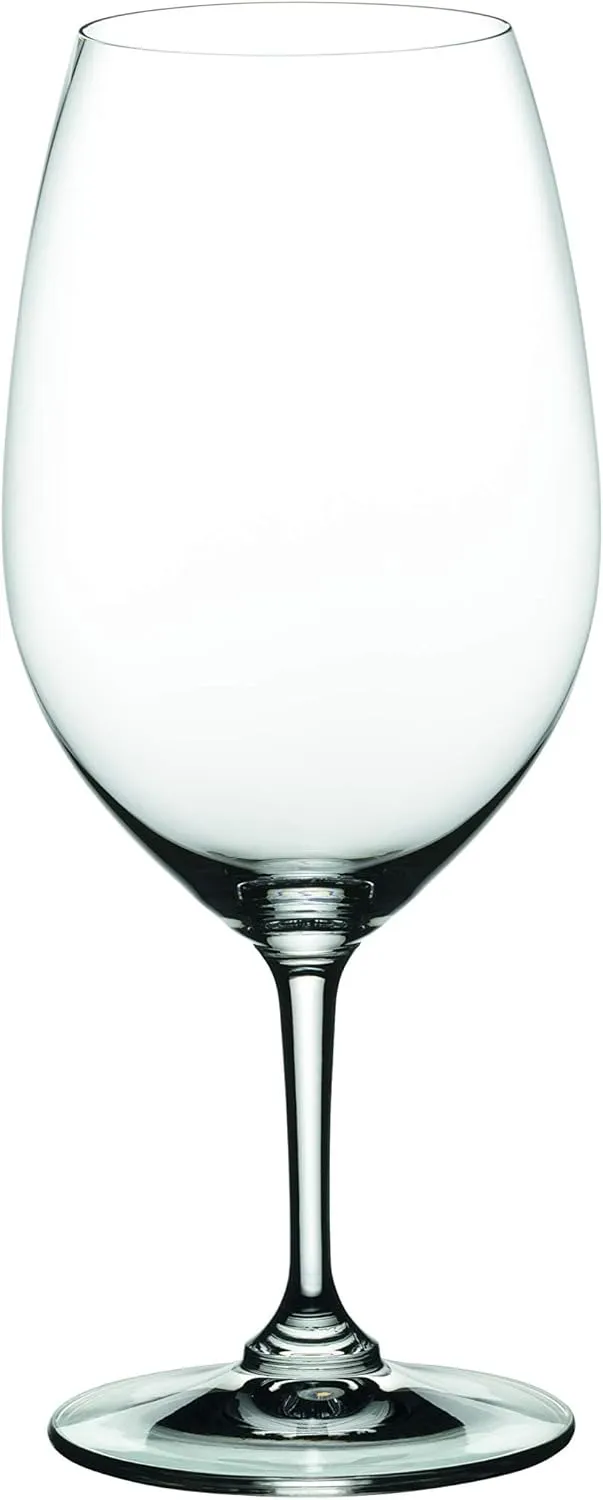 Nachtmann Vivino Bordeaux Glass | Set of 4 Wine glasses 20.6 Ounce Crystal Clear Glass | White or Red Wine Glass Set with Long Stem | Ideal for Tasting Cabernet, Pinot Noir, Bordeaux | Dishwasher Safe