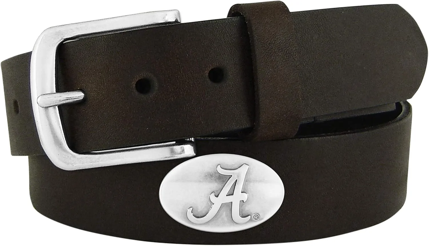 NCAA Alabama Crimson Tide Leather Concho Belt
