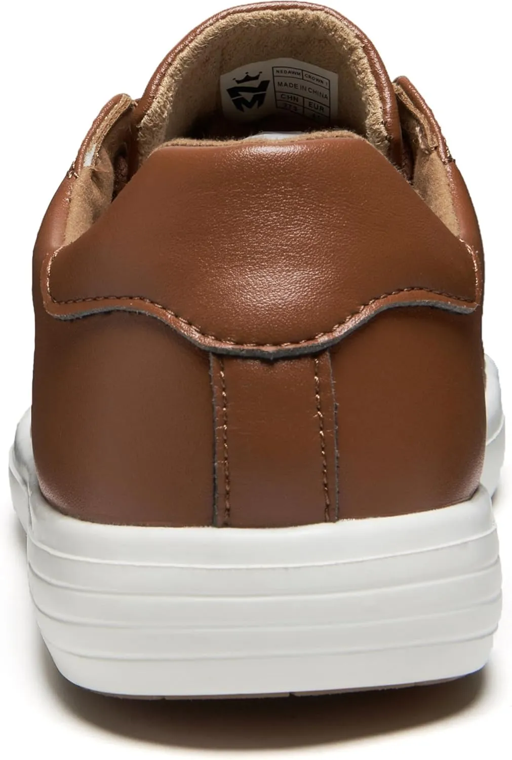 NEDAWM Mens Dress Sneakers Leather Casual Dress Shoes for Men Oxford Plantar Fasciitis Shoes for Heel Pain Relief