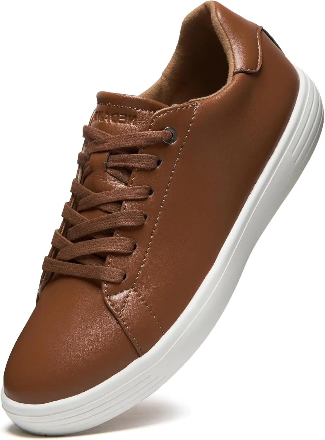 NEDAWM Mens Dress Sneakers Leather Casual Dress Shoes for Men Oxford Plantar Fasciitis Shoes for Heel Pain Relief