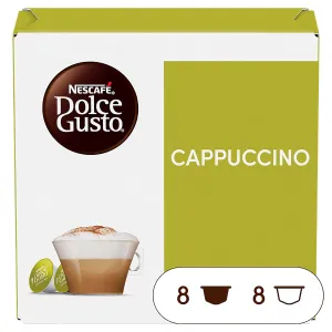 Nescafe Dolce Gusto Cappuccino 16 Capsules 100g