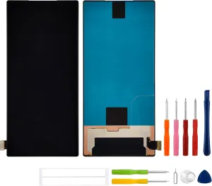 New AMOLED LCD Display Compatible with ZTE Nubia Red Magic 9 Pro [6.8"] NX769J Touch Screen Digitizer Assembly Replacement with Upgraded Repair Tools Kit-Black