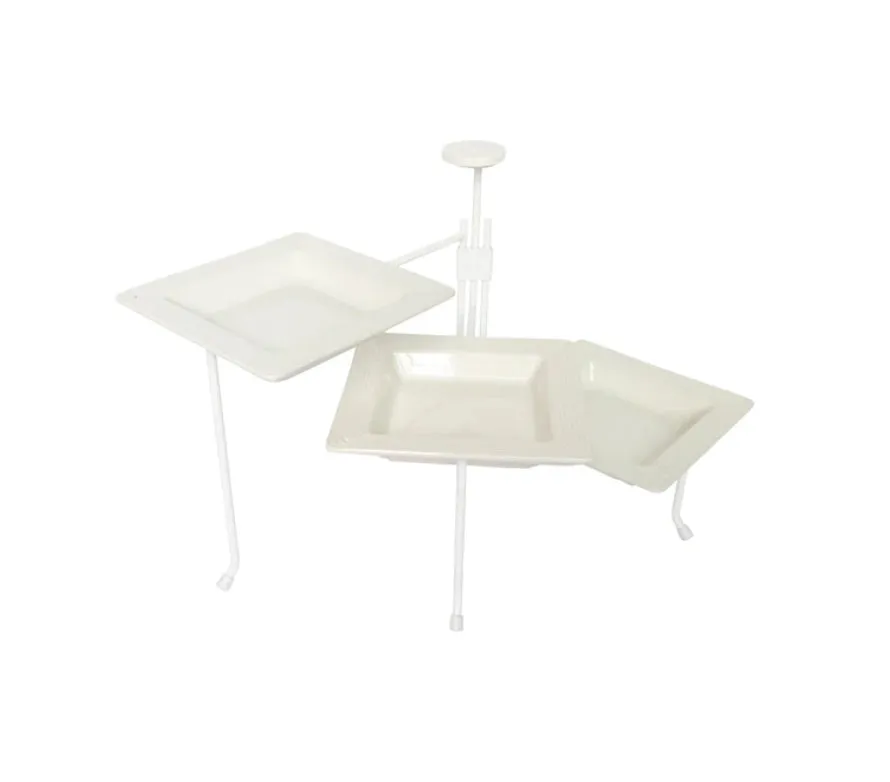 NEW Nora Fleming Triple Tier Stands - Square