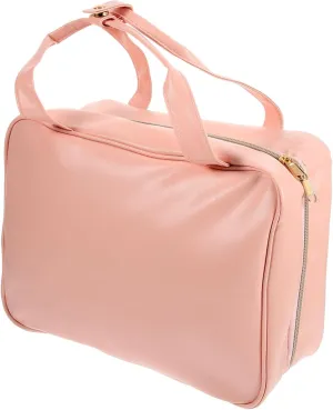 NOLITOY Multi Compartment Travel Toiletry Bag Cube Storage Organizer Portable Hanging Makeup Bag for Women Pu Leather Toiletry Travel Bag