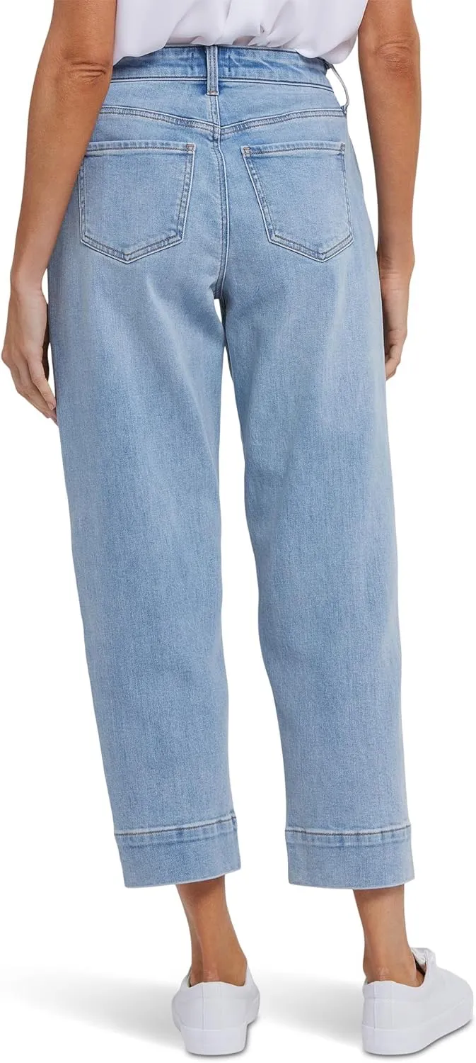 NYDJ Women's Balloon Ankle Jeans in Santiago Sea