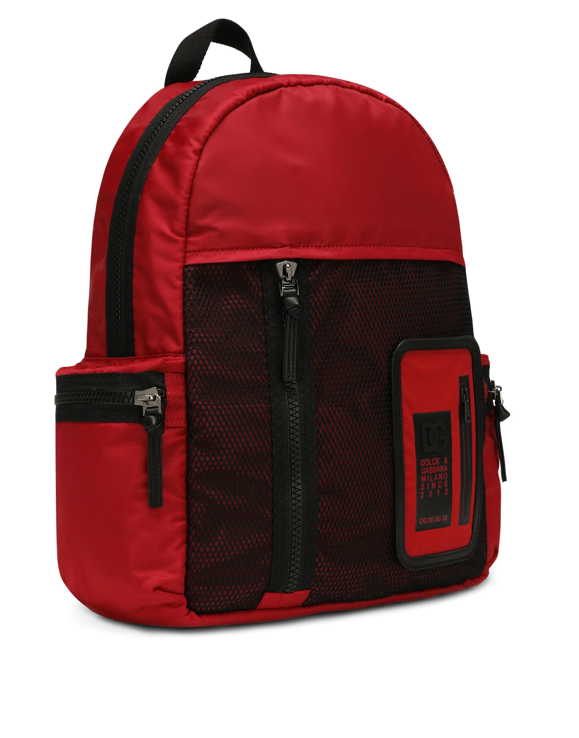 Nylon backpack with Dolce&Gabbana logo