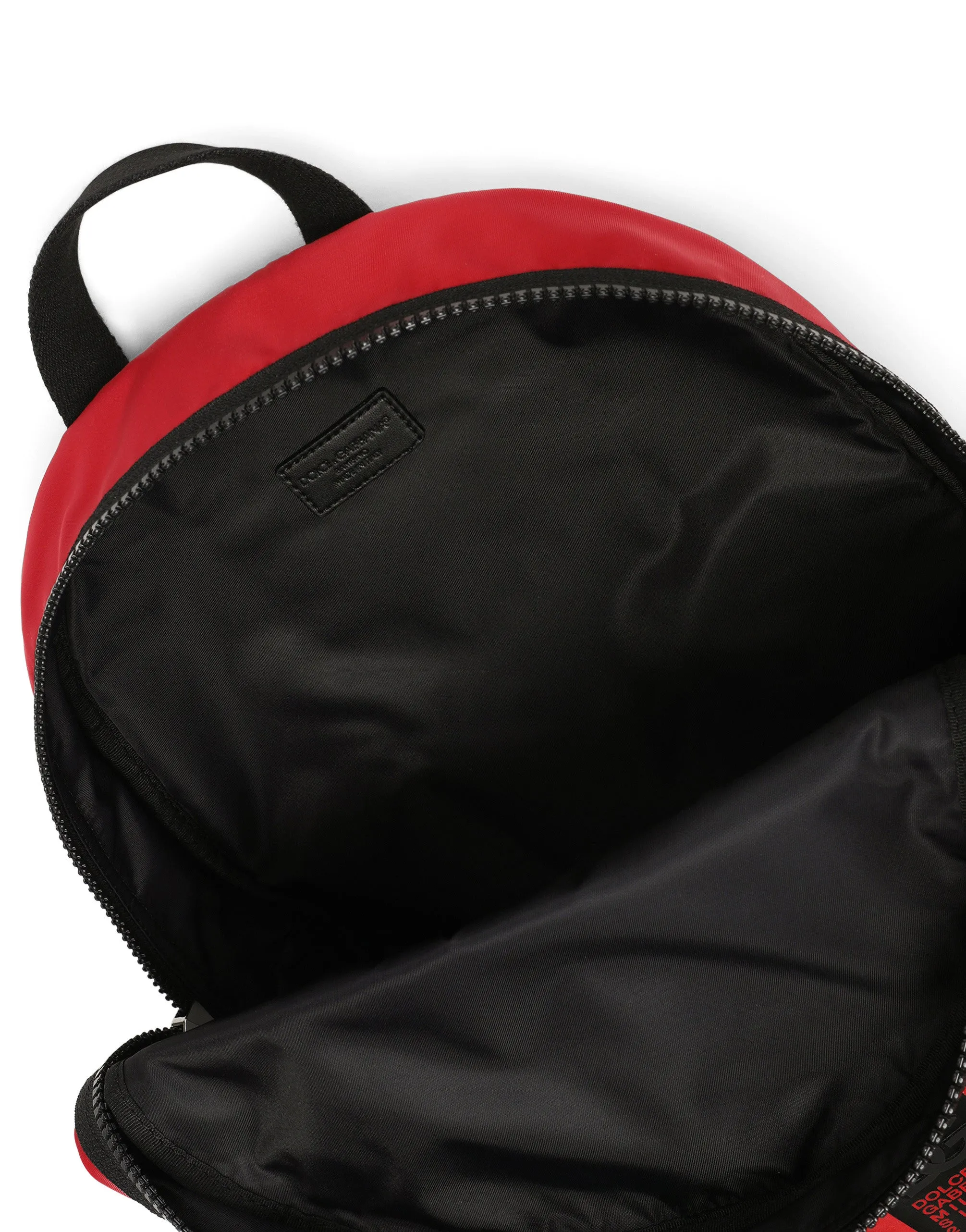 Nylon backpack with Dolce&Gabbana logo