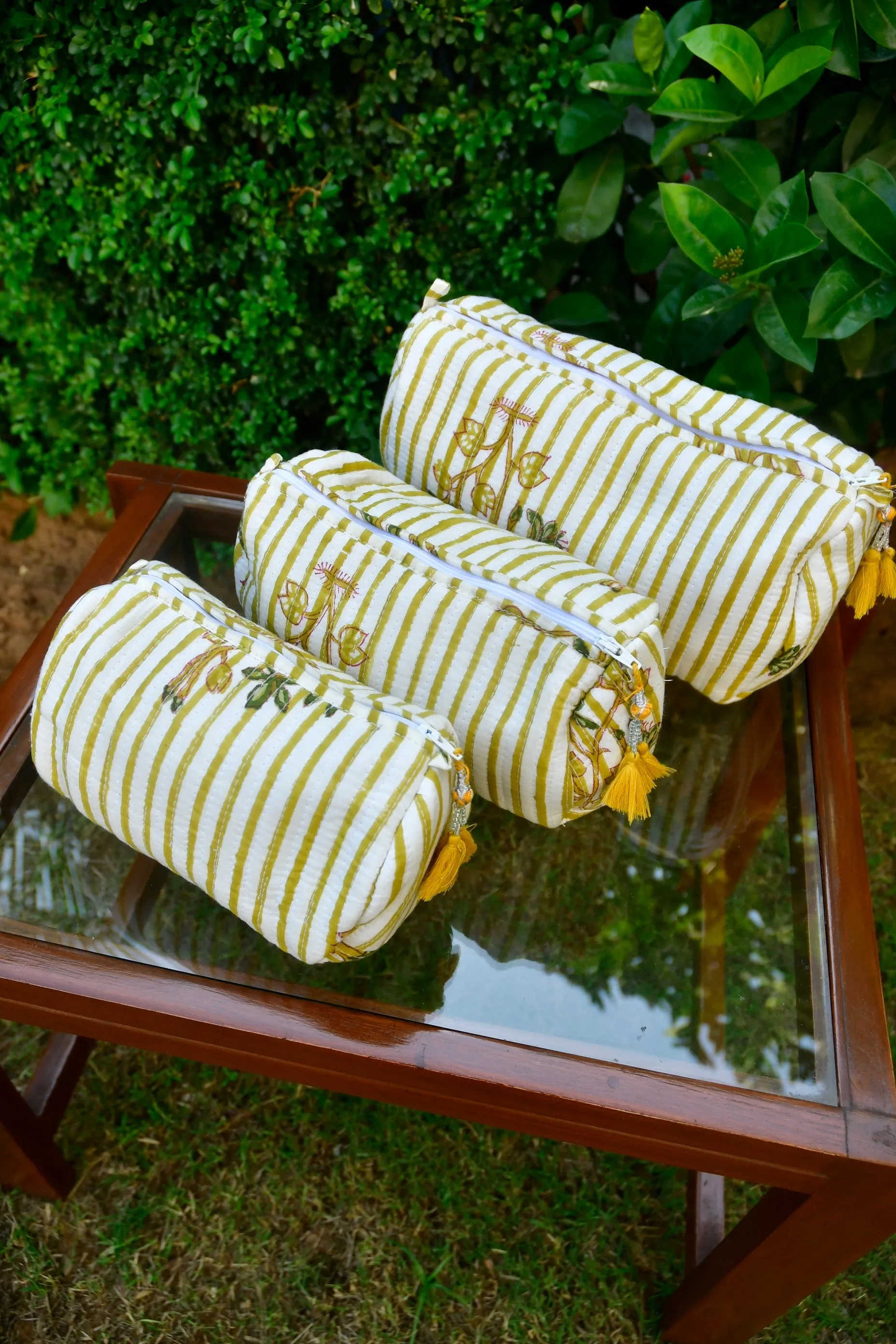 Off-White Utility Premium Handblock Cotton Bag