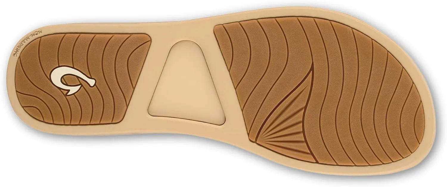 OLUKAI Onohi Women's Strappy Leather Sandals, Premium Platform Sandals with Full Grain Leather, Comfortable & Versatile, All-Day Wear