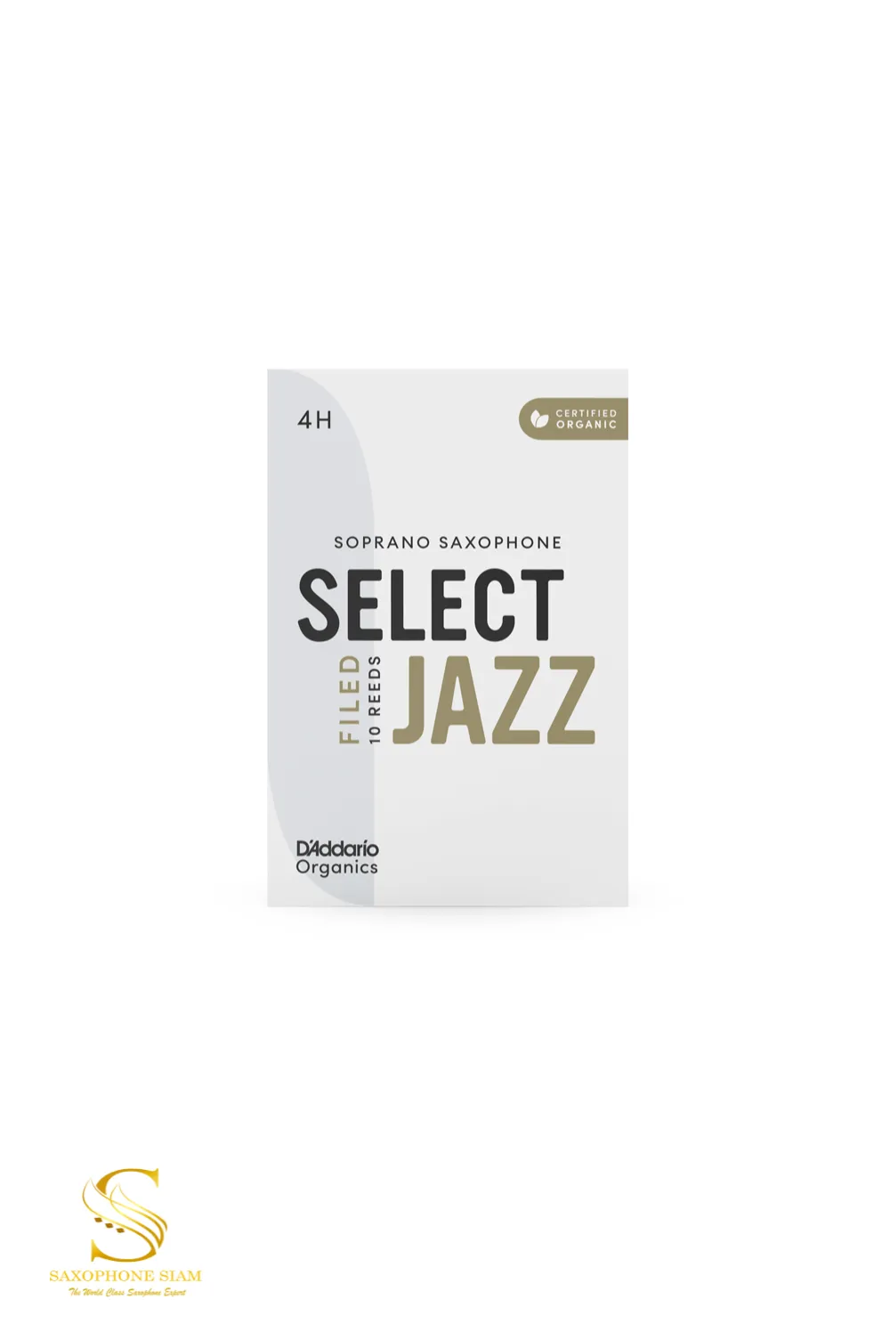 ORGANIC SELECT JAZZ FILED SOPRANO SAXOPHONE REEDS (10 Pch)